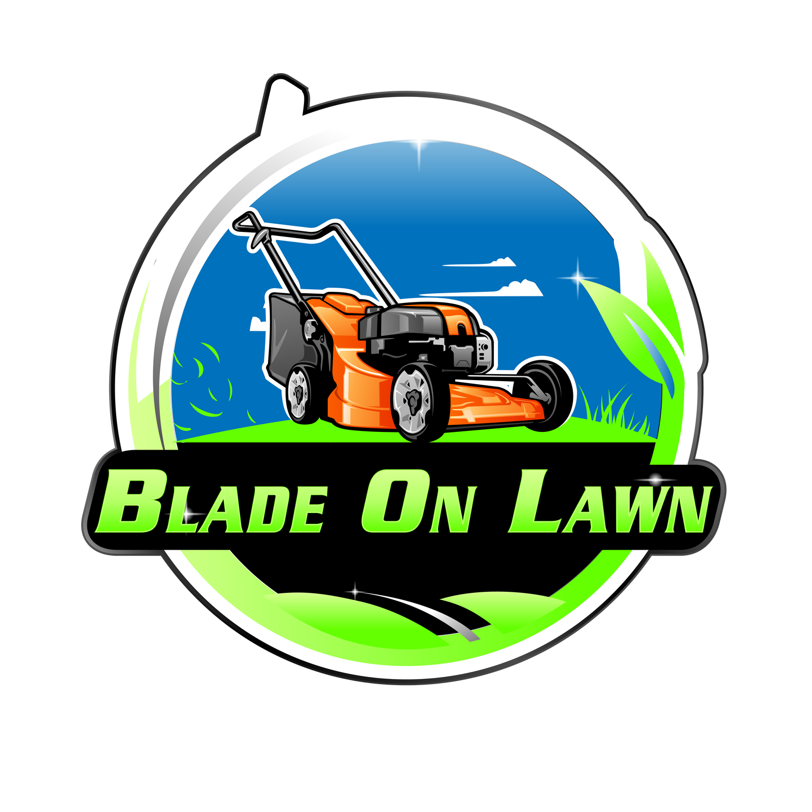 BladeOnLawn